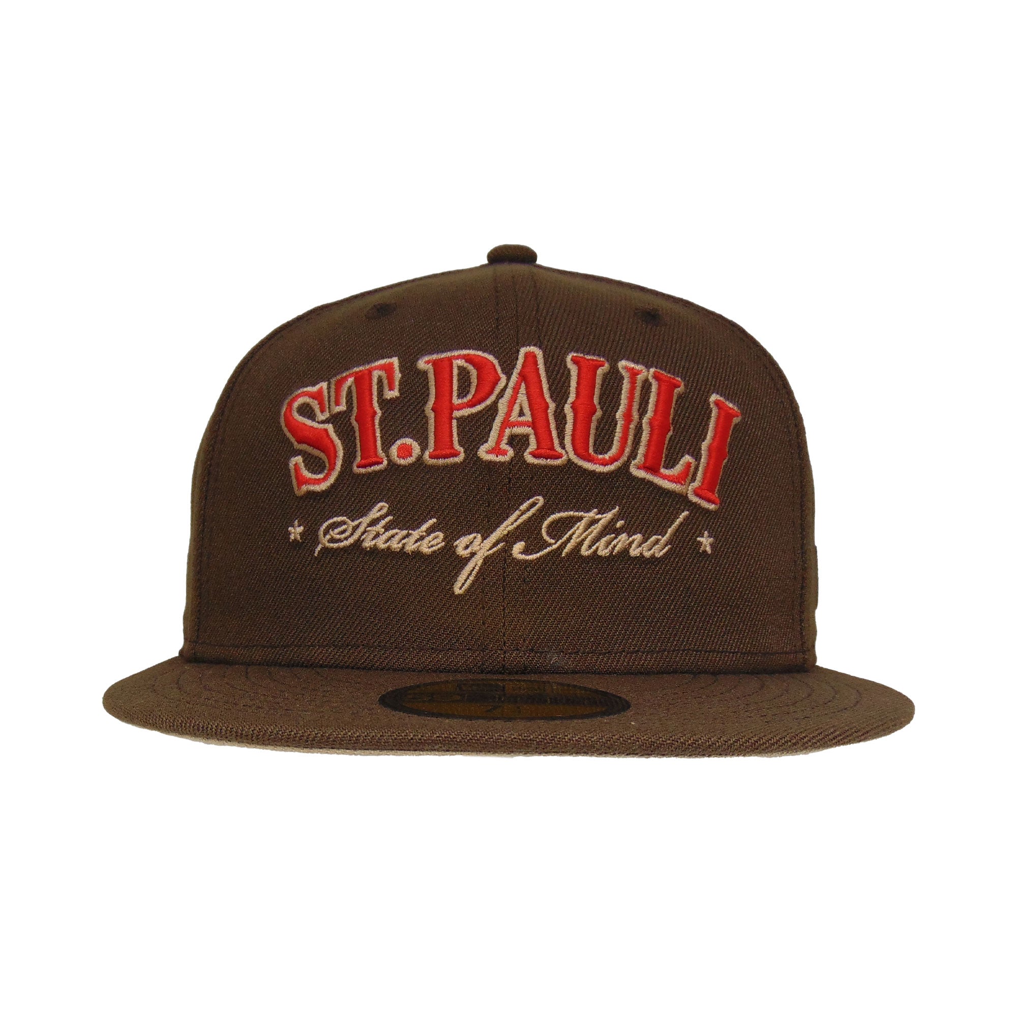 St. Pauli JF Exclusive New Era 59FIFTY Cap Walnut Brown – JustFitteds