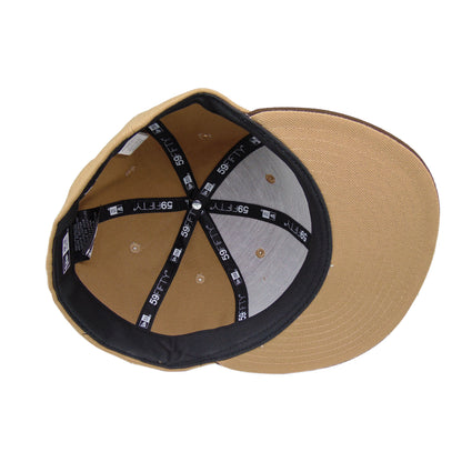 St. Pauli JF Exclusive New Era 59FIFTY Cap Camel khaki
brown Undervisor View