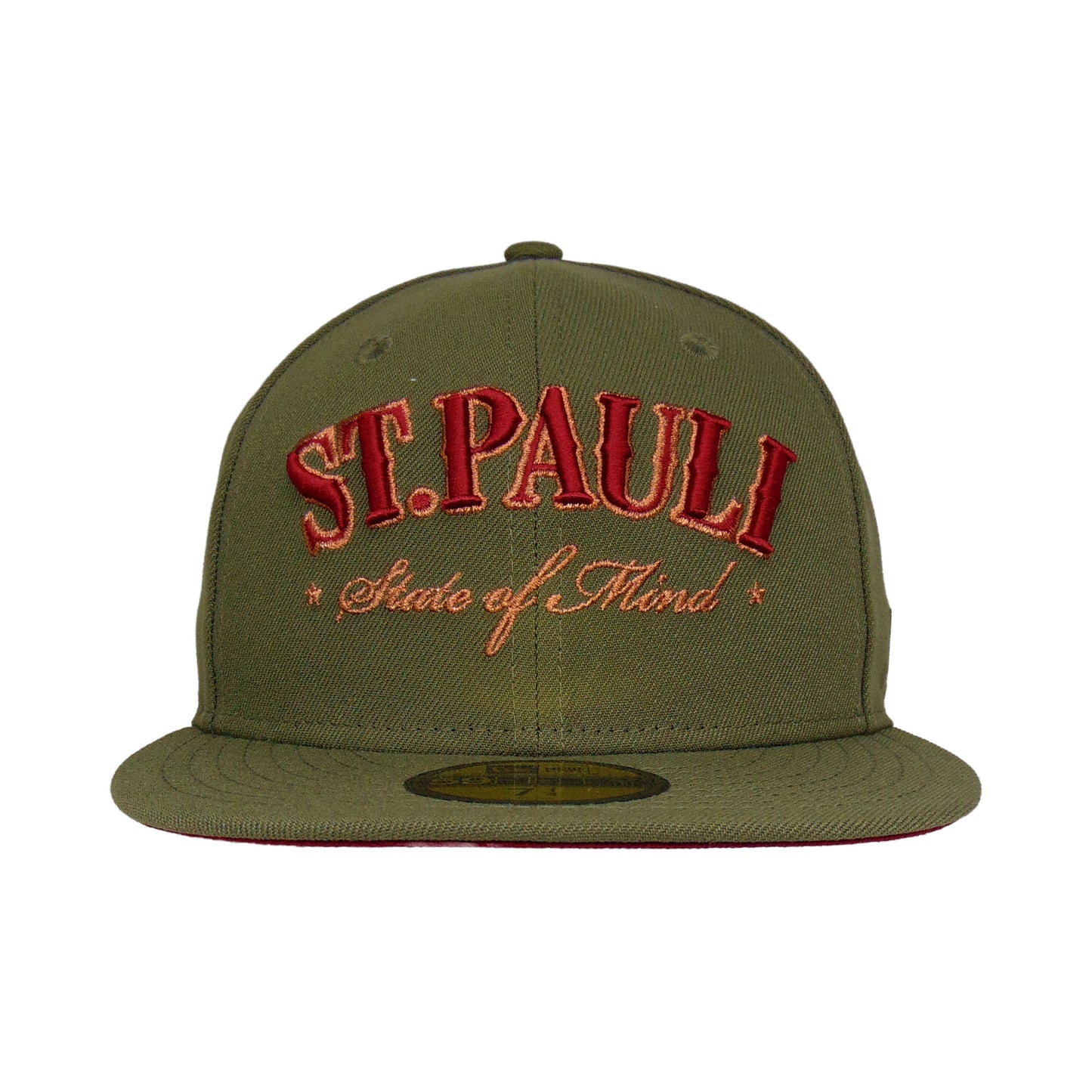 St. Pauli JF Exclusive New Era 59FIFTY Cap New Olive