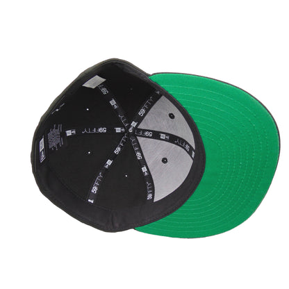 St. Pauli JF Exclusive 59FIFTY New Era Cap Cali BRED black Undervisor View