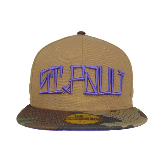 St. Pauli JF Exclusive 59FIFTY New Era Cap Cali Khaki Camo