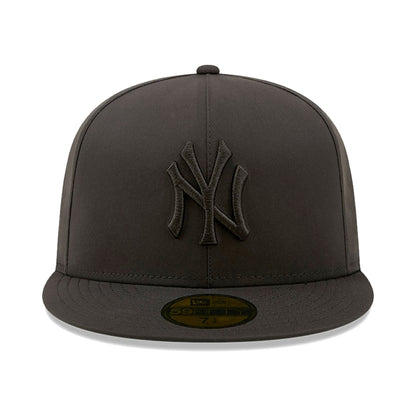 New York Yankees New Era 59FIFTY Cap Blackout black Front View