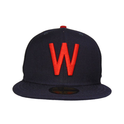 Washington Senators New Era 59FIFTY Cap Navy Wool 1952 navy Front View