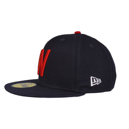 Washington Senators New Era 59FIFTY Cap Navy Wool 1952 navy Side View