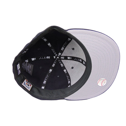 Washington Senators New Era 59FIFTY Cap Navy Wool 1952 navy Undervisor View