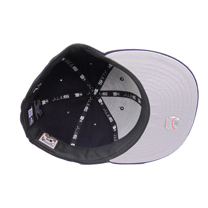 California Angels New Era 59FIFTY Cap navy Wool  1971 navy Undervisor View