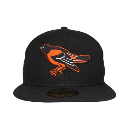Baltimore Orioles New Era 59FIFTY Cap black wool 1989 black Front View