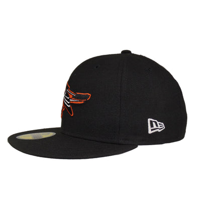 Baltimore Orioles New Era 59FIFTY Cap black wool 1989 black Side View