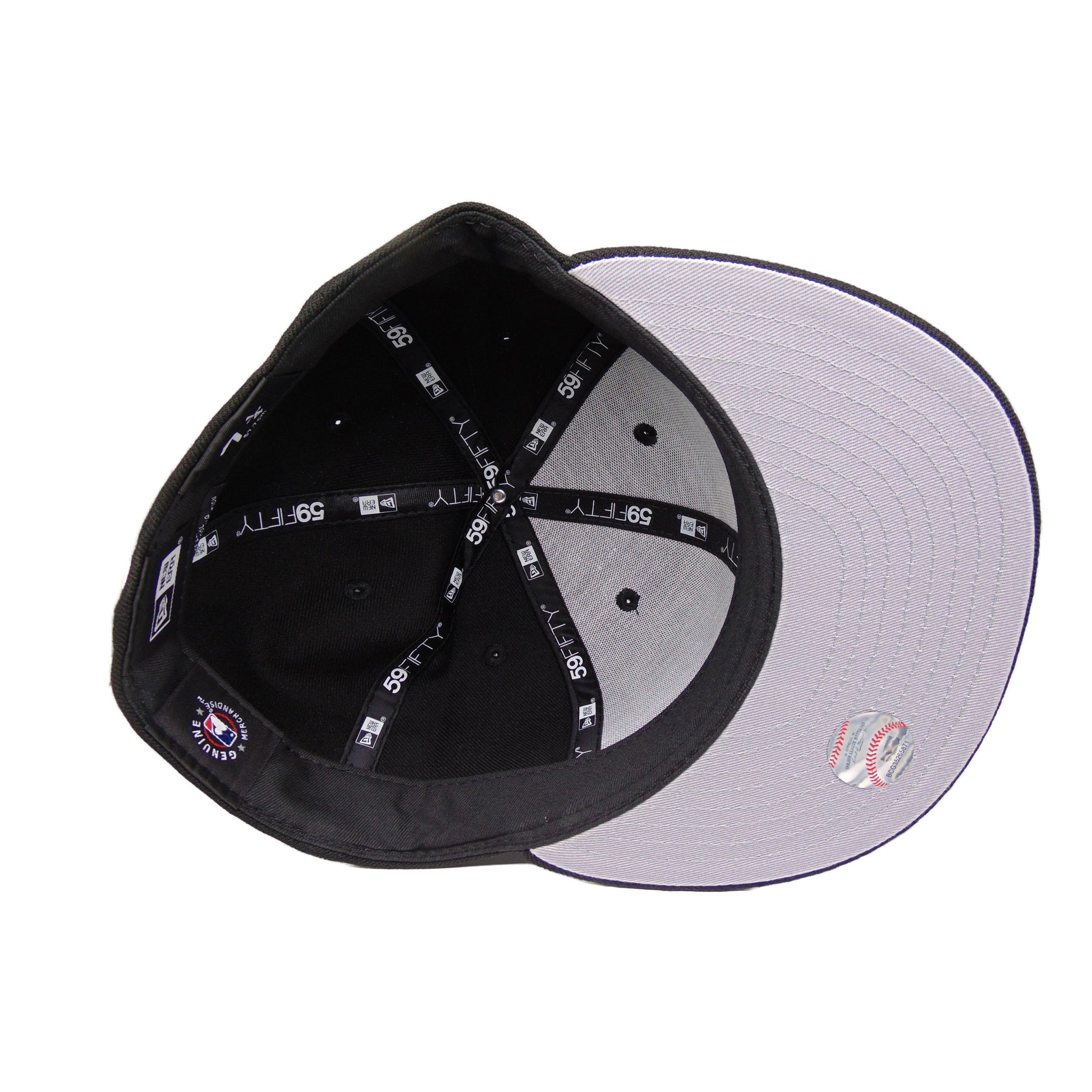 New Era White Sox Fitted Black 11941909