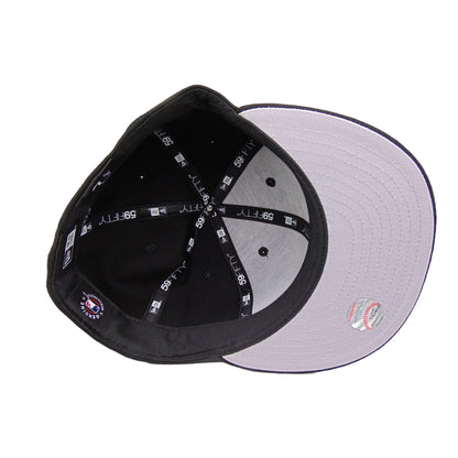 Chicago White Sox New Era 59FIFTY Cap Wool black Undervisor View