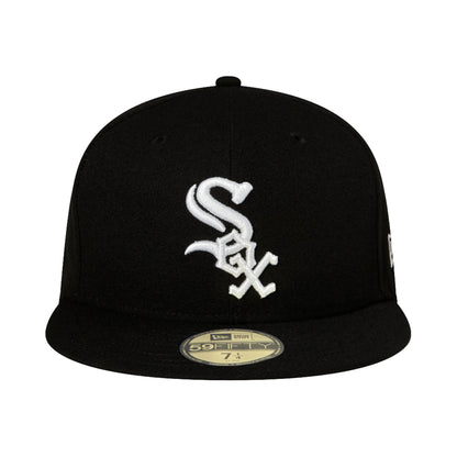 Chicago White Sox Authentic New Era 59FIFTY Cap black Front View