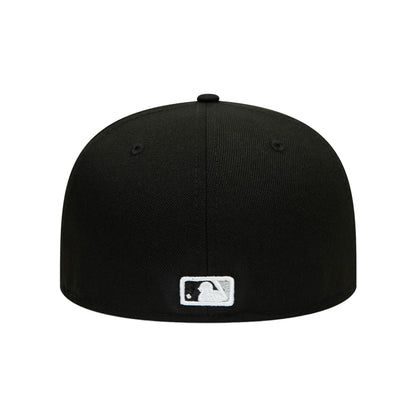 Chicago White Sox Authentic New Era 59FIFTY Cap black Back View
