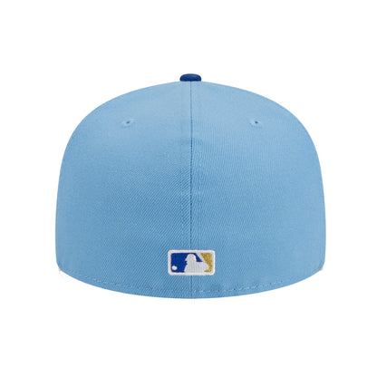 Kansas City Royals New Era 59FIFTY Cap Triple R blue
sky blue Undervisor View