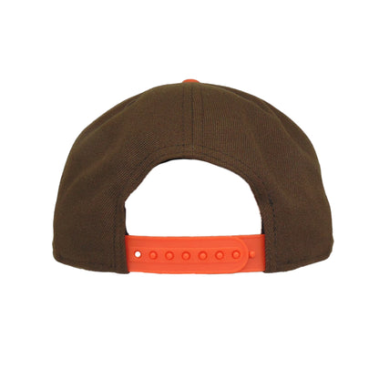 San Diego Padres 9FIFTY New Era Snapback Cap Walnut Orange