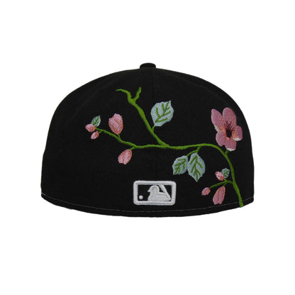 Chicago White Sox Floral New Era 59FIFTY Black Cap