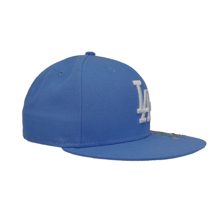 LA Dodgers Floral New Era 59FIFTY Cap Blue