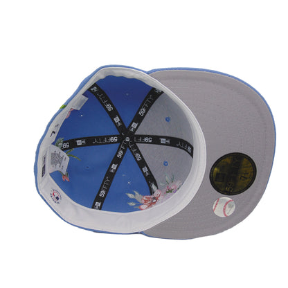 LA Dodgers Floral New Era 59FIFTY Cap Blue