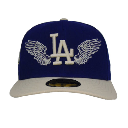 LA Dodgers Team Wings New Era 59FIFTY Cap Blue