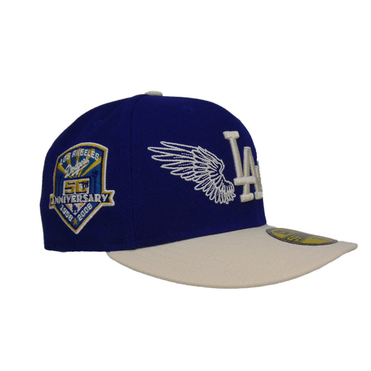 LA Dodgers Team Wings New Era 59FIFTY Cap Blue