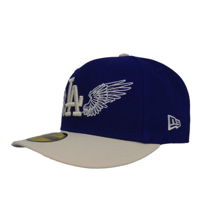 LA Dodgers Team Wings New Era 59FIFTY Cap Blue