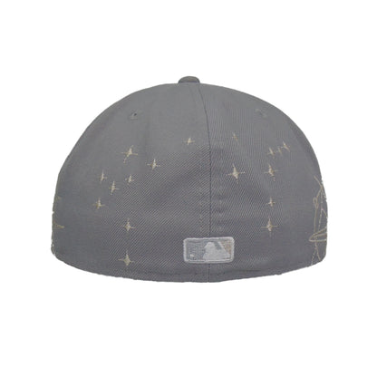 Atlanta Braves Zodiac New Era 59FIFTY Cap Grey