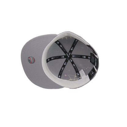Atlanta Braves Zodiac New Era 59FIFTY Cap Grey