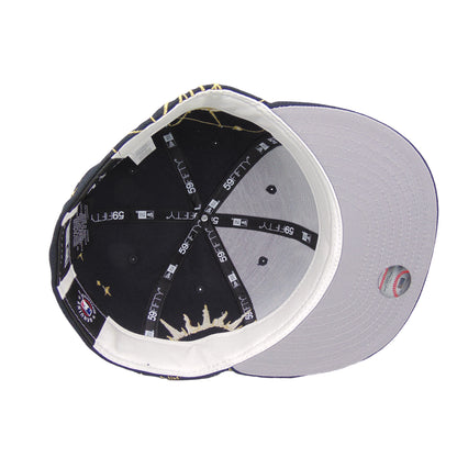 New York Yankees Zodiac New Era 59FIFTY Cap Navy