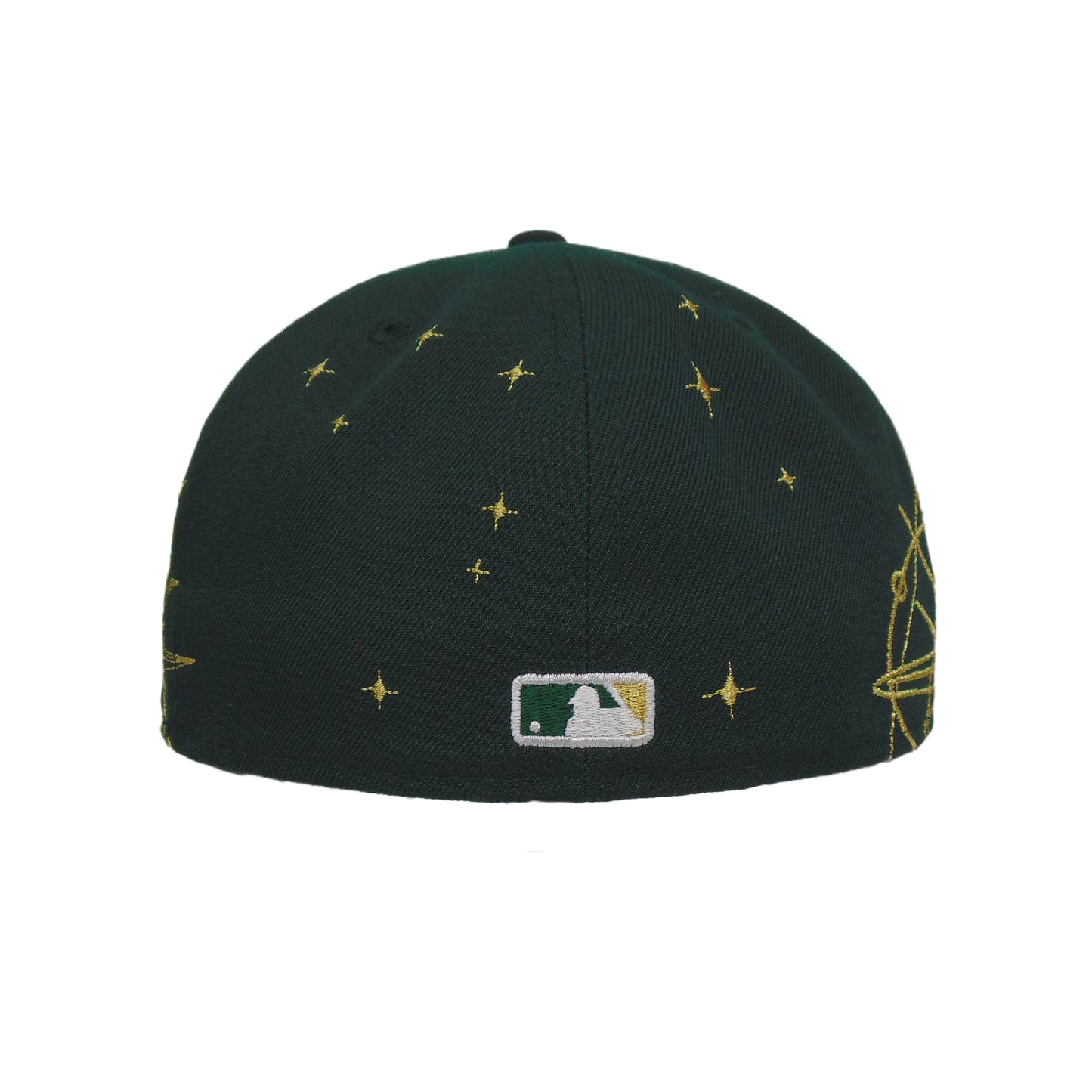 Oakland Athletics Zodiac New Era 59FIFTY Cap Dark Green