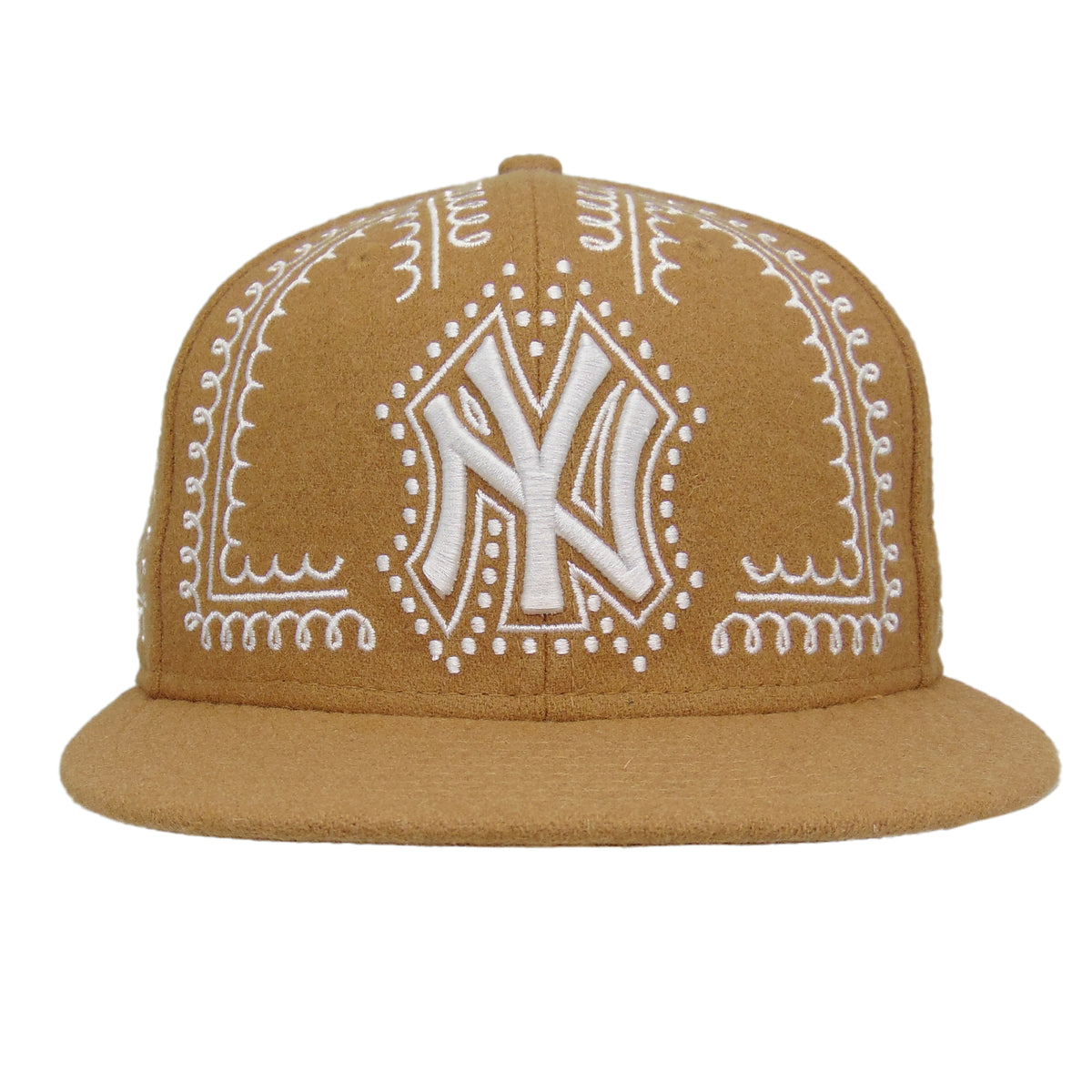 New York Yankees New Era 59FIFTY Gingerbread Camel Cap