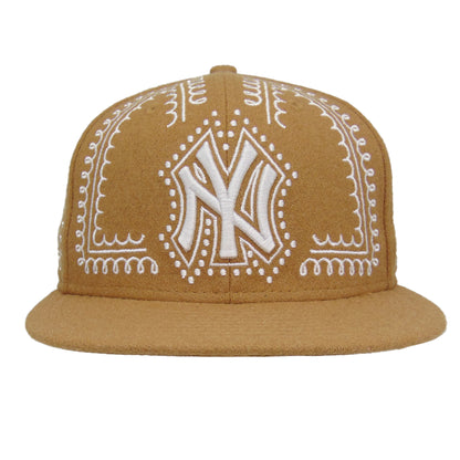 New York Yankees New Era 59FIFTY Gingerbread Camel Cap