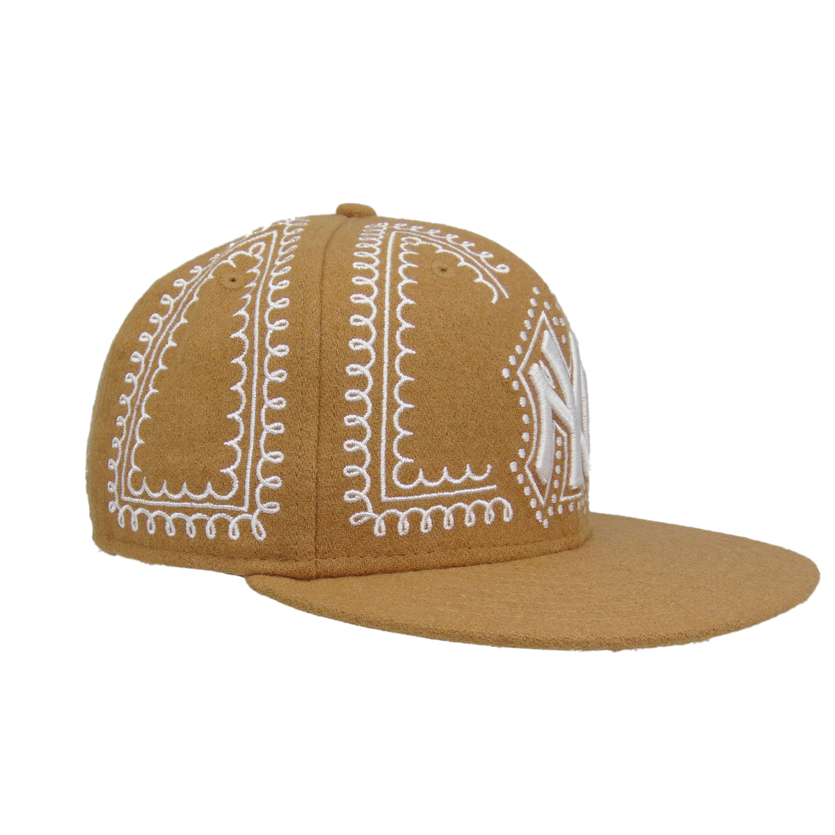 New York Yankees New Era 59FIFTY Gingerbread Camel Cap