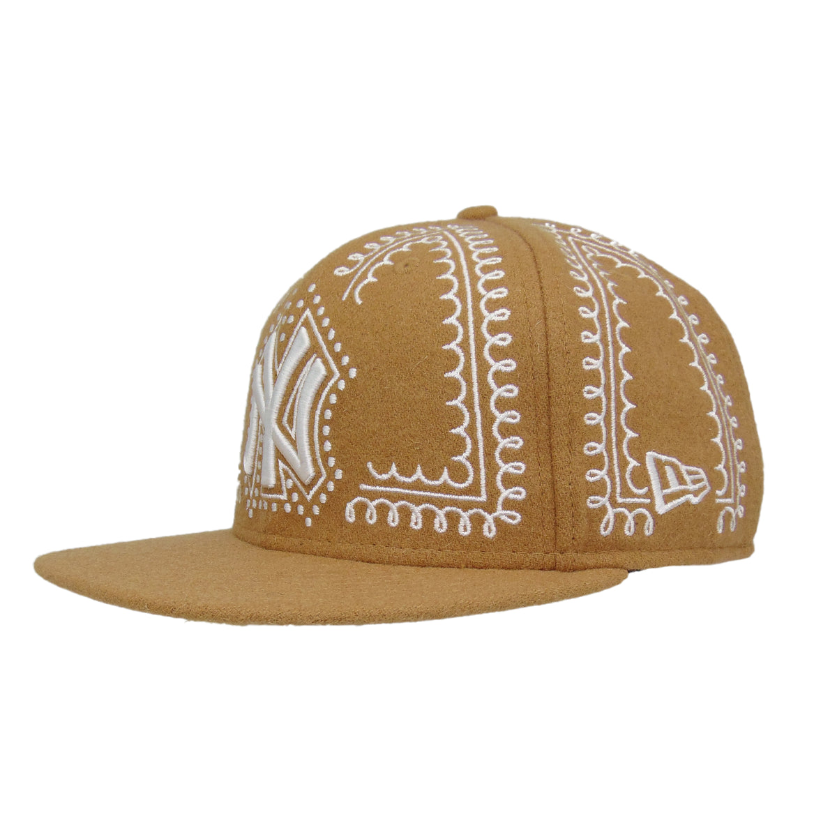 New York Yankees New Era 59FIFTY Gingerbread Camel Cap