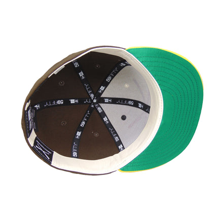 JustFitteds Heritage Collection Crossed Bats 59FIFTY New Era Cap Padres brown
chrome
yellow Undervisor View