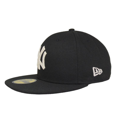 New York Yankees JF Exclusive 59FIFTY New Era Cap black black Side View