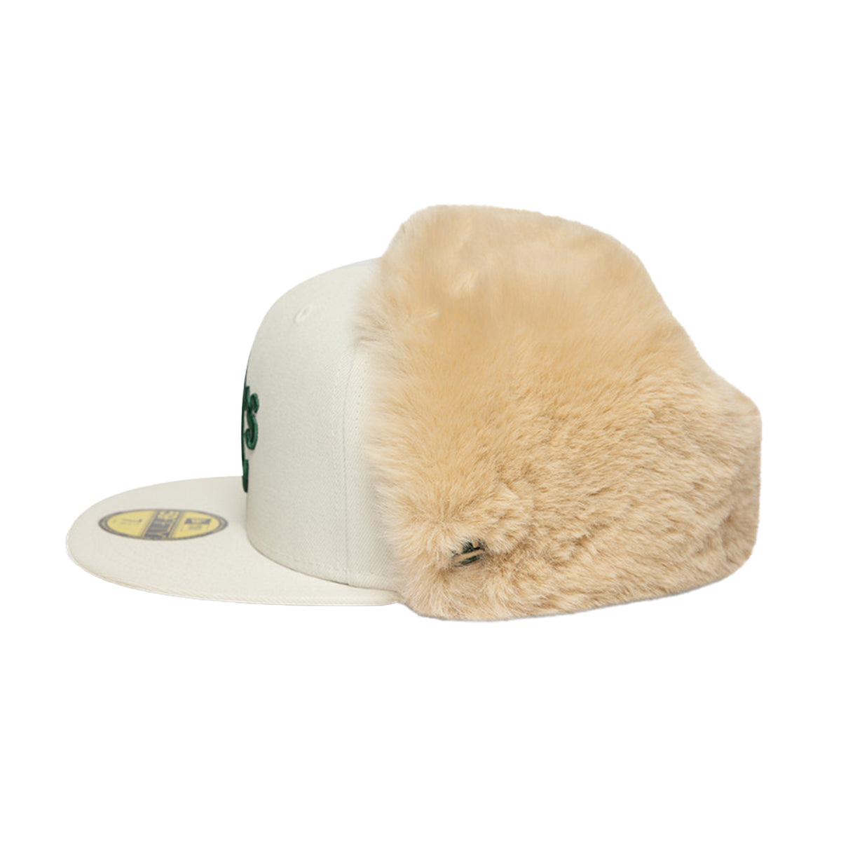 Oakland Athletics 59FIFTY New Era Dog Ear Cap Ivory WS1989