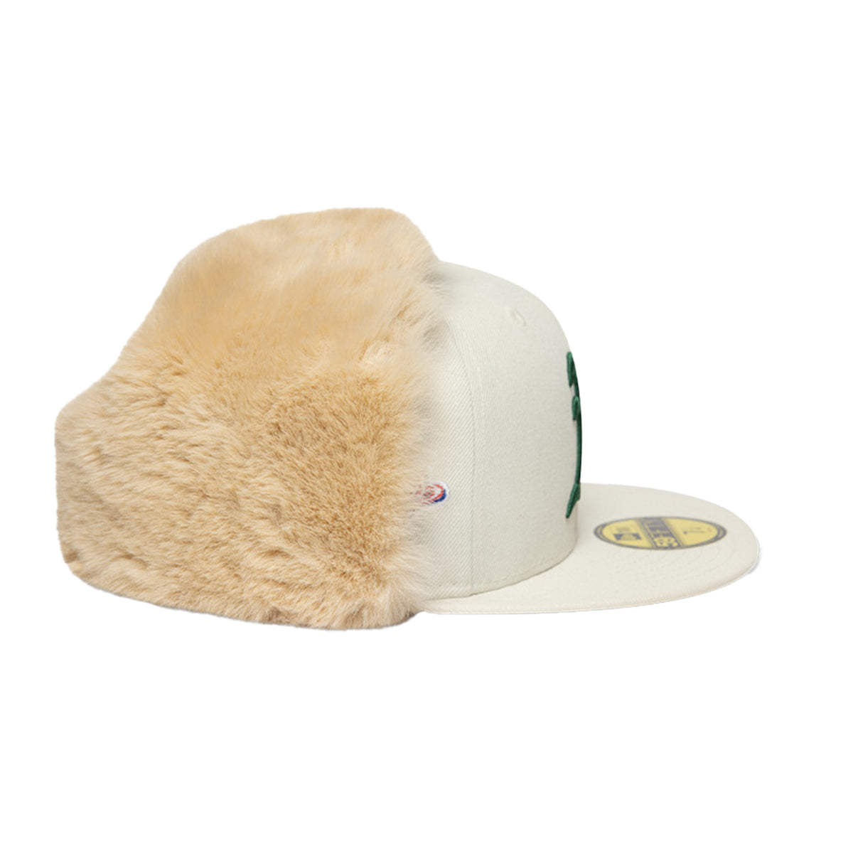 Oakland Athletics 59FIFTY New Era Dog Ear Cap Ivory WS1989