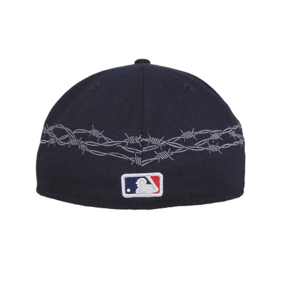 New York Yankees 59FIFTY New Era Cap Navy Barbed Wire