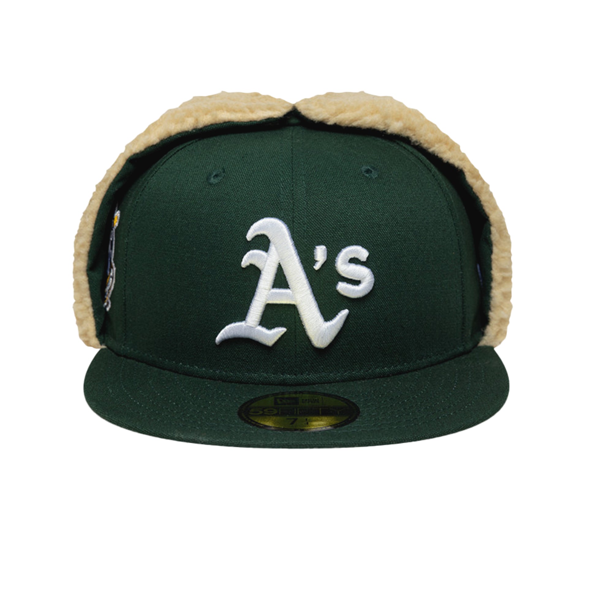 Oakland Athletics 59FIFTY New Era Dog Ear Cap Dark Green WS1913