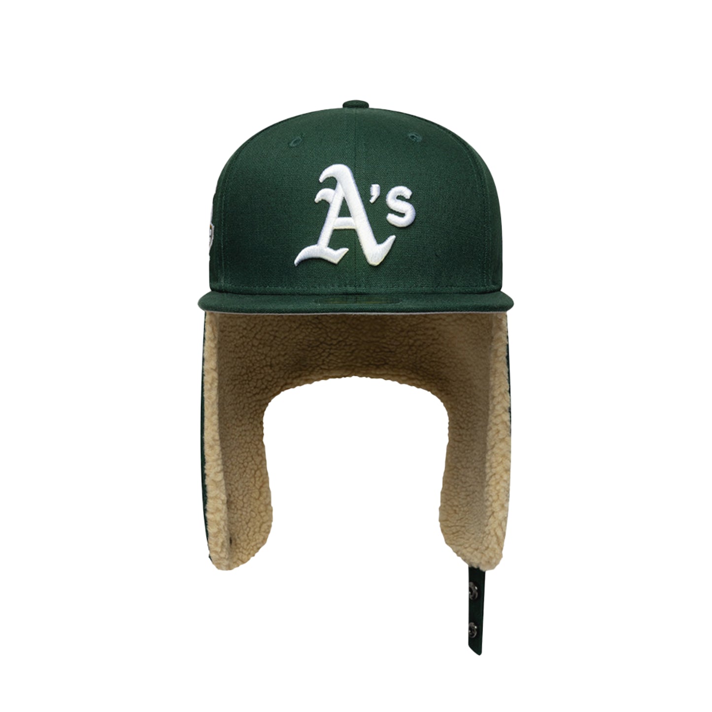 Oakland Athletics 59FIFTY New Era Dog Ear Cap Dark Green WS1913