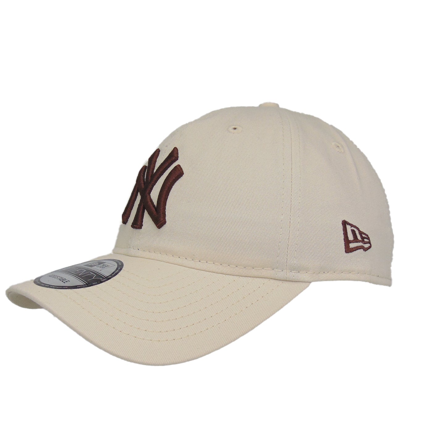 New York Yankees 9TWENTY Adjustable New Era Cap Beige Brown