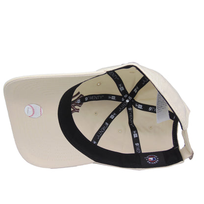 New York Yankees 9TWENTY Adjustable New Era Cap Beige Brown