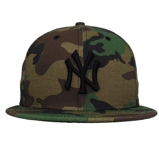 New York Yankees New Era 59FIFTY Woodland Camo Cap