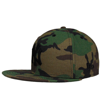 New York Yankees New Era 59FIFTY Woodland Camo Cap
