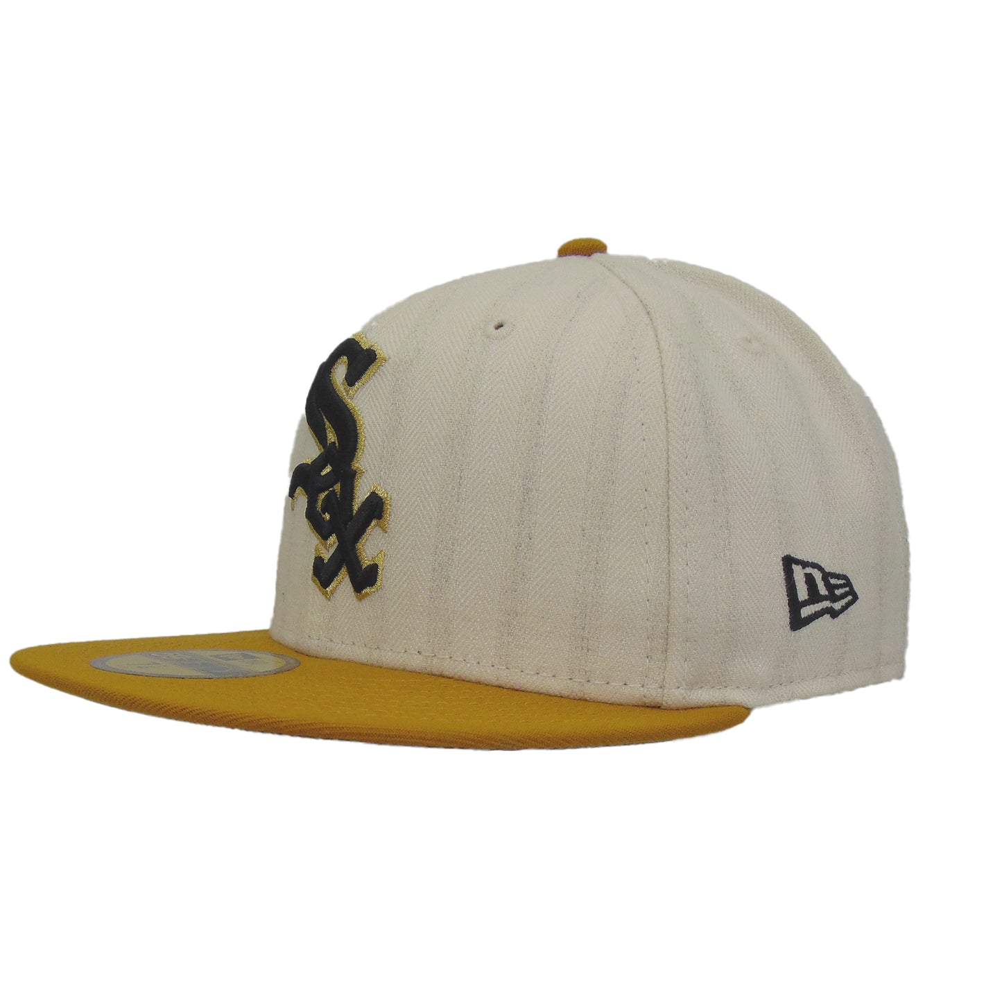 Chicago White Sox 5950 Day New Era 59FIFTY Cap Chrome Wheat