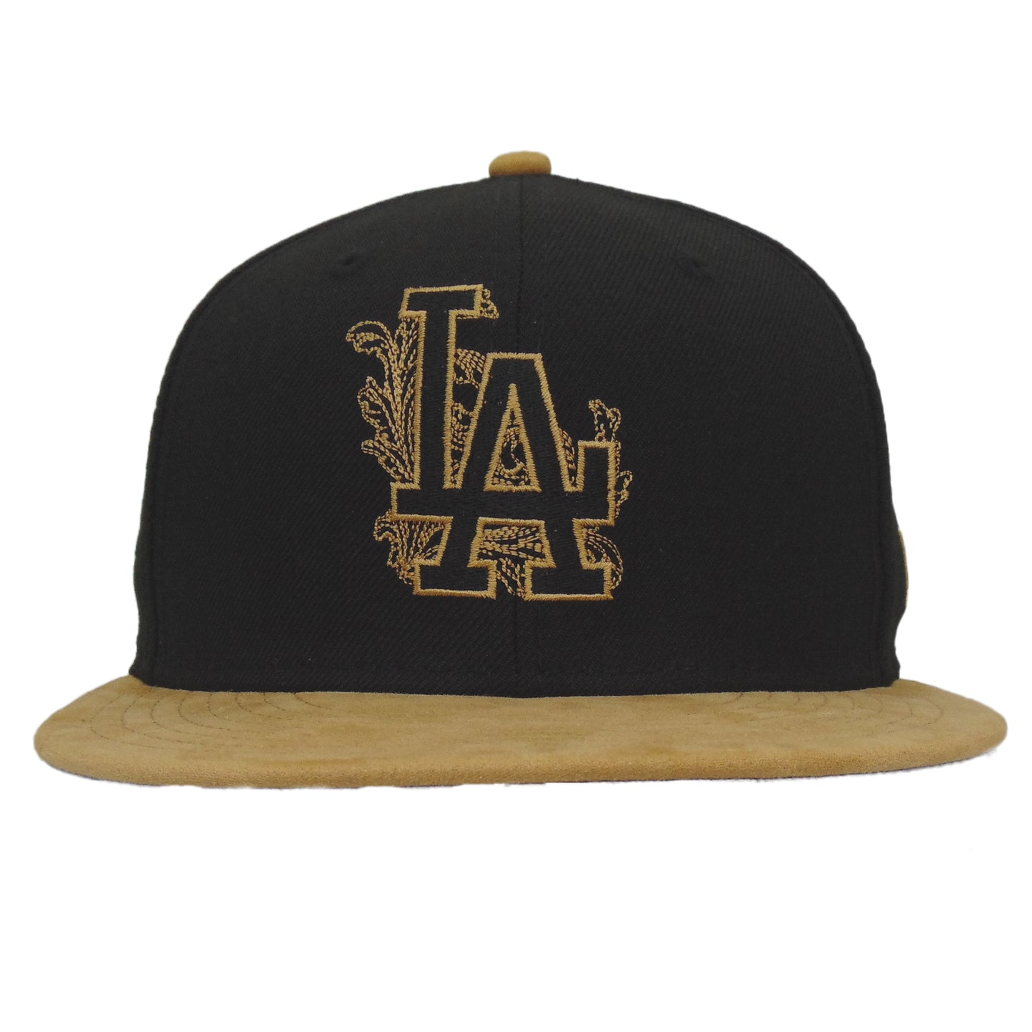 Los Angeles Dodgers 5950 Day New Era 59FIFTY Cap Black Wheat
