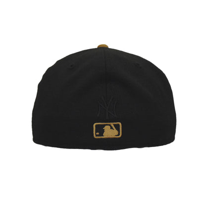 Oakland Athletics 5950 Day New Era 59FIFTY Cap Black Wheat