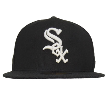 Chicago White Sox New Era 59FIFTY Cap Wool Black WS 05