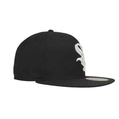 Chicago White Sox New Era 59FIFTY Cap Wool Black WS 05