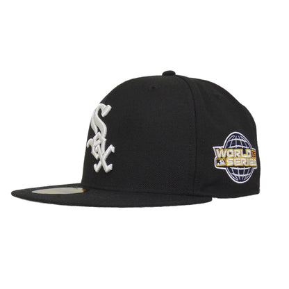 Chicago White Sox New Era 59FIFTY Cap Wool Black WS 05