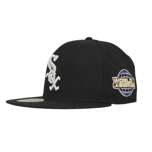 Chicago White Sox New Era 59FIFTY Cap Wool Black WS 05